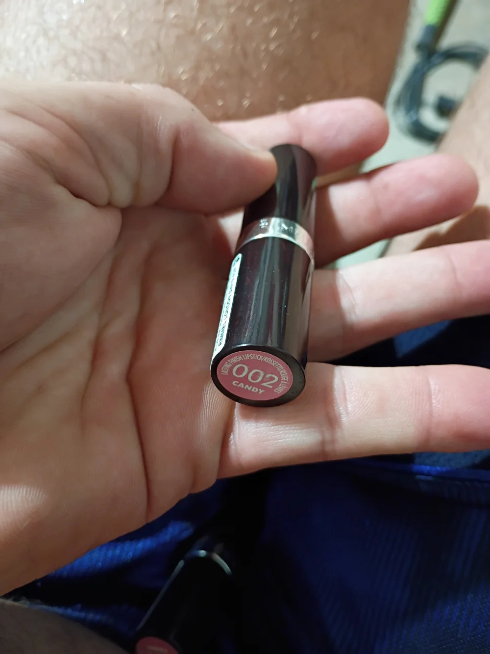 Rimmel London Lasting Finish Lipstick Discontinued Shade 002 Candy - Pink